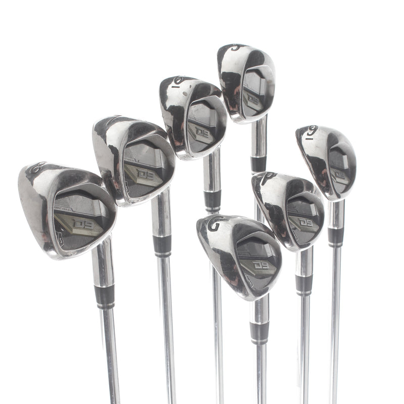 Wilson Staff D9 Steel Mens Right Hand Irons 5-GW Standard Regular - KBS Max Ultralite