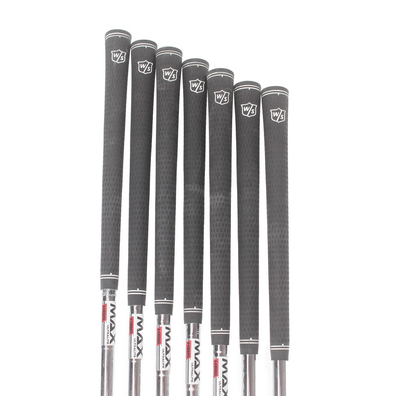 Wilson Staff D9 Steel Mens Right Hand Irons 5-GW Standard Regular - KBS Max Ultralite