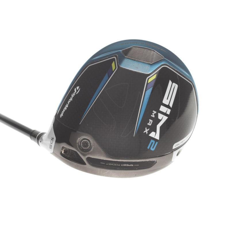 TaylorMade Sim2 Max Graphite Mens Right Hand Driver 10.5* Stiff - Ventus Blue 5-S