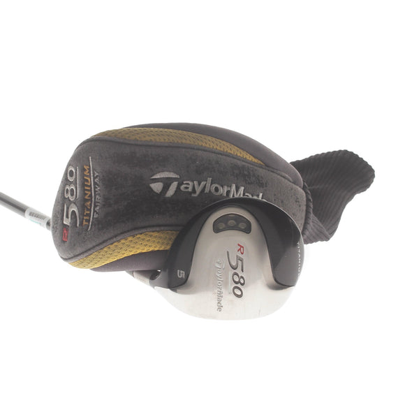 TaylorMade R580 Graphite Mens Right Hand Fairway 5 Wood 18* Standard Regular - R 5 Hundred Series 60