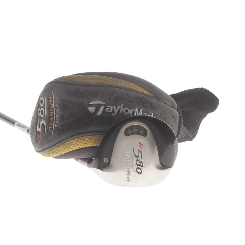 TaylorMade R580 Graphite Mens Right Hand Fairway 5 Wood 18* Standard Regular - R 5 Hundred Series 60