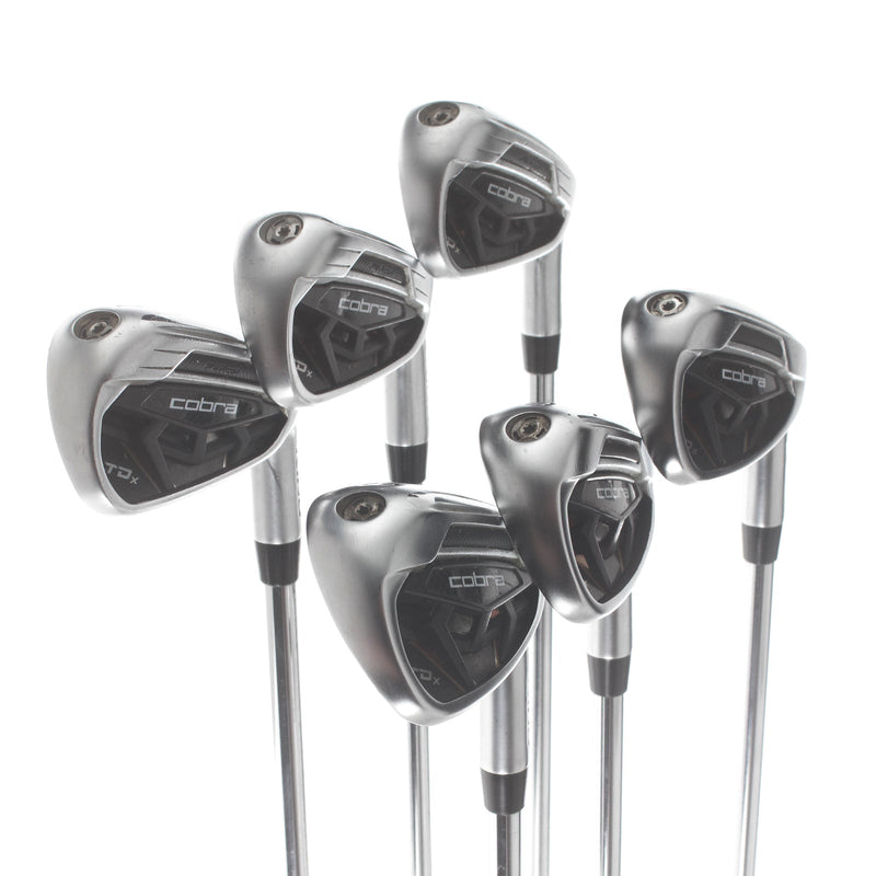 Cobra LTDx Steel Mens Right Hand Irons 5-PW Regular - KBS Tour 90