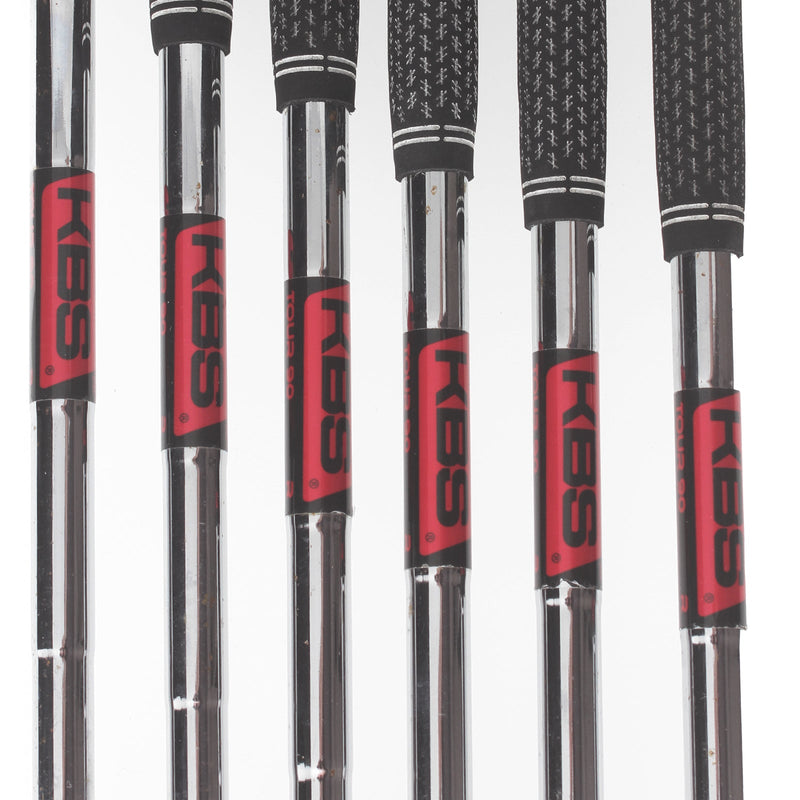 Cobra LTDx Steel Mens Right Hand Irons 5-PW Regular - KBS Tour 90