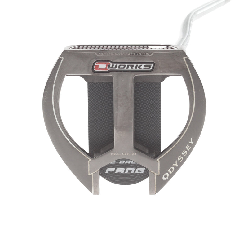 Odyssey O-Works 2-Ball Fang Mens Right Hand Putter 32.5" Mallet - 2 Thumb Original