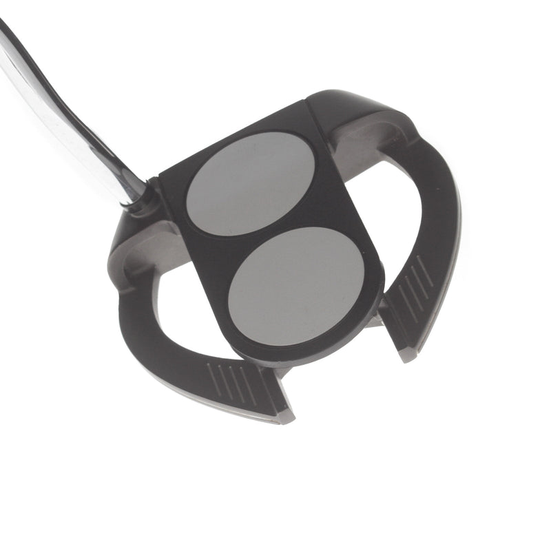 Odyssey O-Works 2-Ball Fang Mens Right Hand Putter 32.5" Mallet - 2 Thumb Original