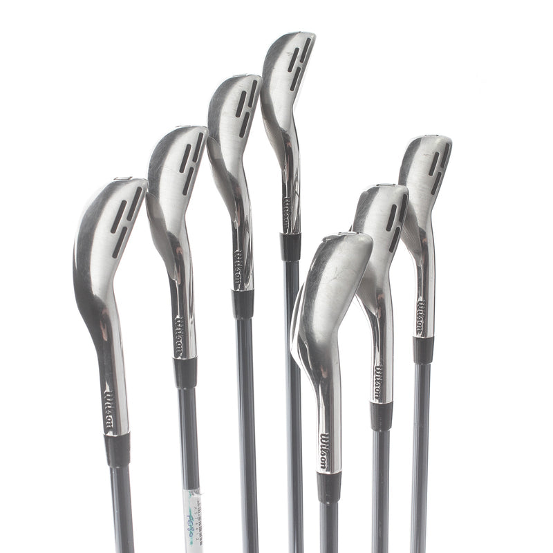 Wilson Dynapower Graphite Mens Right Hand Irons 5-GW Senior - UST Mamiya Recoil Dart