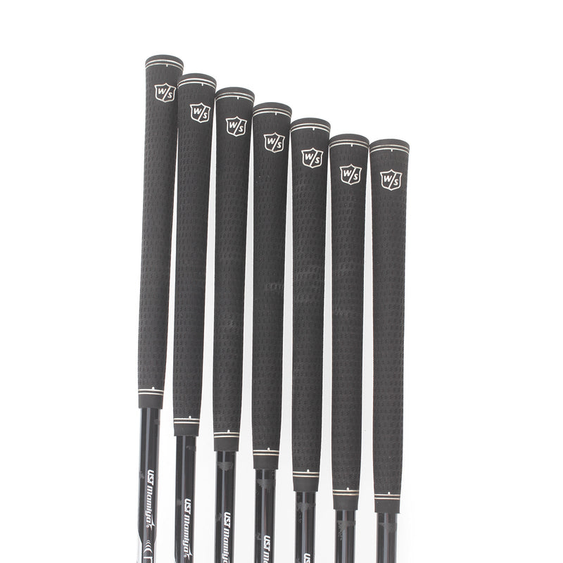 Wilson Dynapower Graphite Mens Right Hand Irons 5-GW Senior - UST Mamiya Recoil Dart