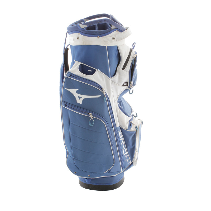 Mizuno BR-D4C Cart Bag - Blue/White