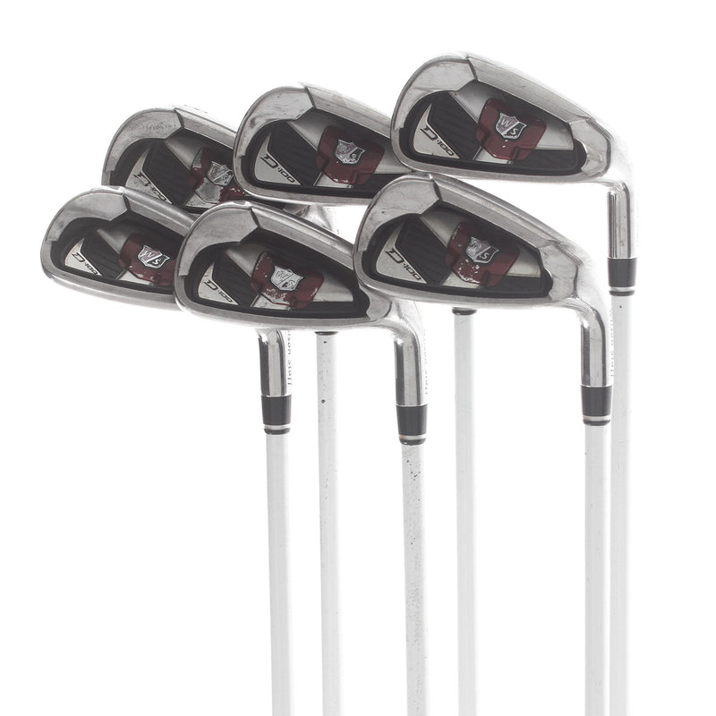Wilson D100 Graphite Mens Right Hand Irons 6-SW Regular - Matrix Studio 6.1