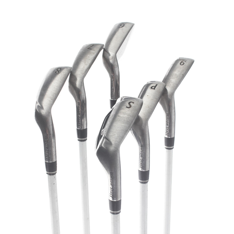 Wilson D100 Graphite Mens Right Hand Irons 6-SW Regular - Matrix Studio 6.1