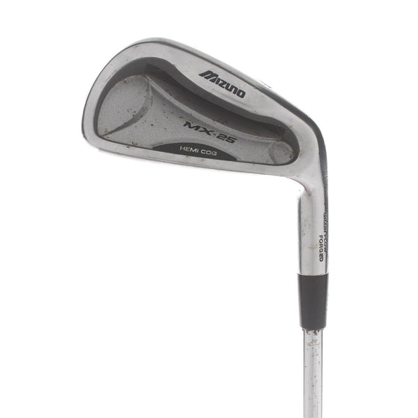 Mizuno MX-25 Steel Mens Right Hand 6 Iron Stiff - Dynalite Gold SL S300
