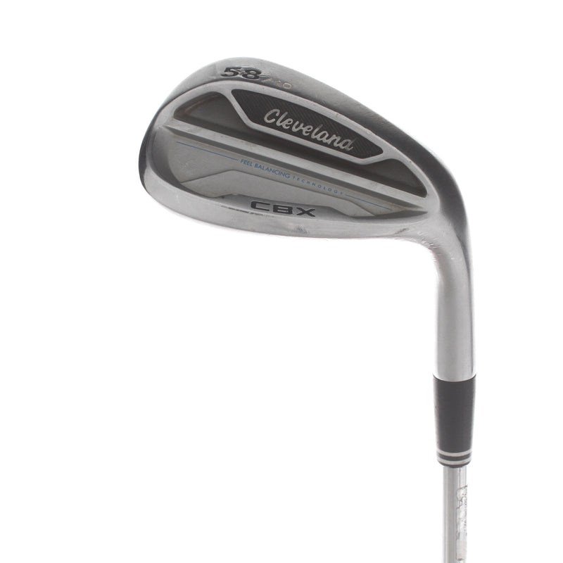 Cleveland CBX Steel Mens Right Hand Lob Wedge 58* 10 Bounce Stiff - N.S.Pro Modus3 Tour 120