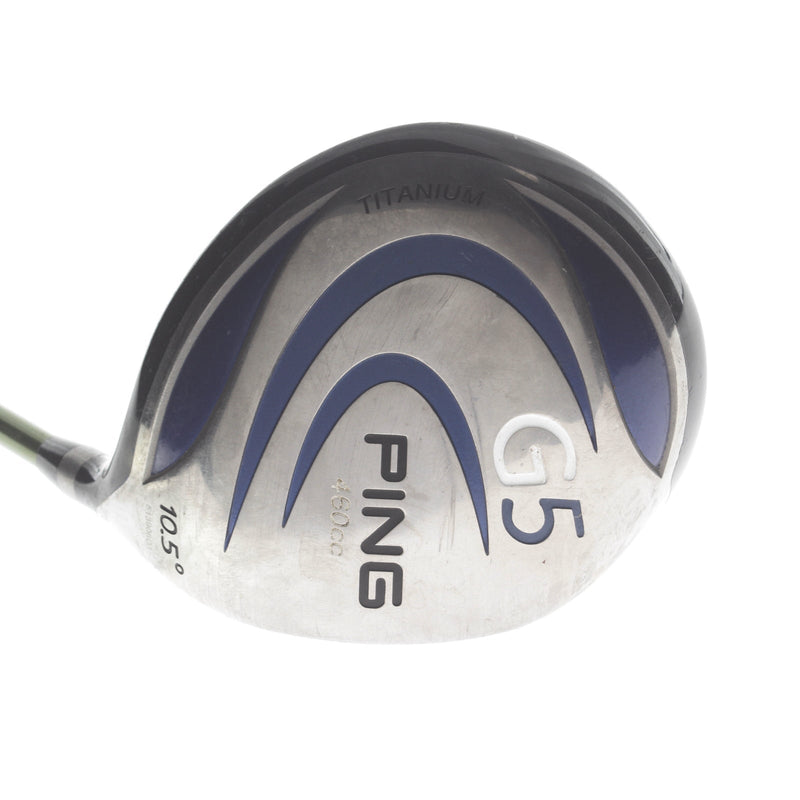 Ping G5 Graphite Mens Right Hand Driver 10.5* Regular - Aldila NV 65