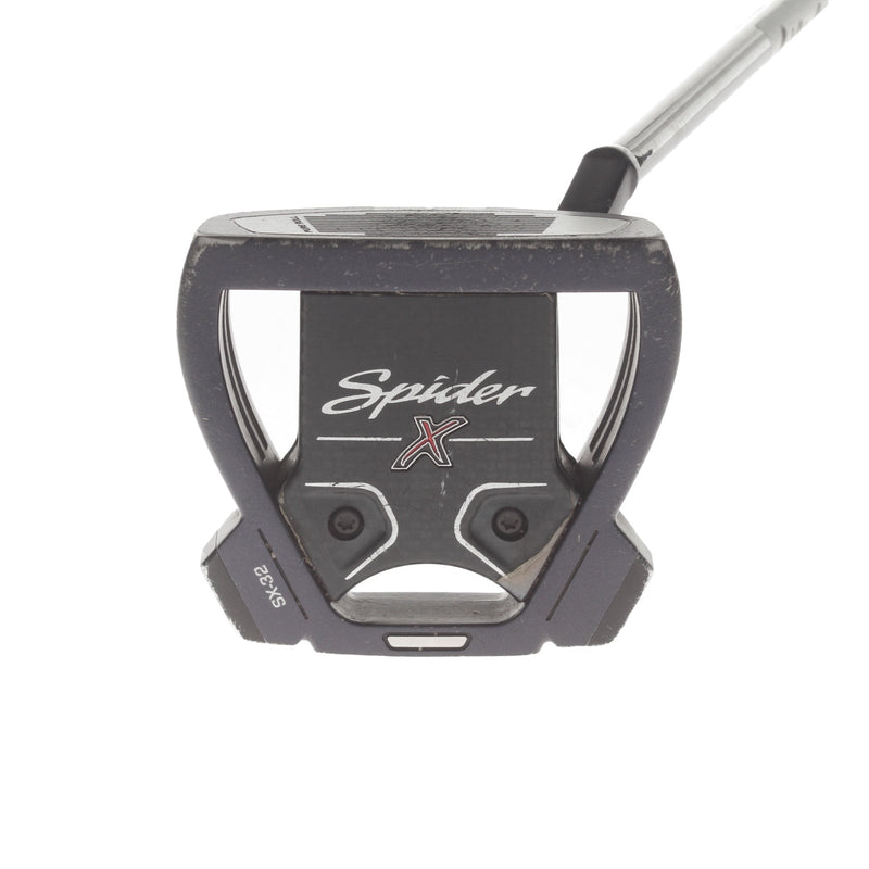 TaylorMade Spider X Navy Mens Right Hand Putter 35" Mallet Stiff KBS CT Tour Puter - Super Stroke Pistol GT 1.0