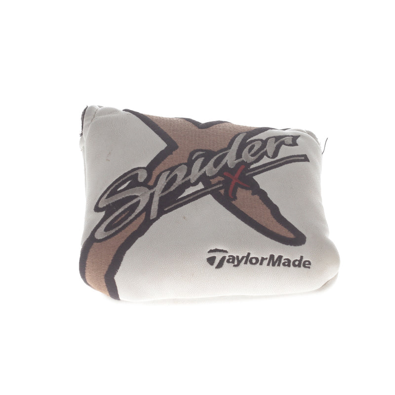 TaylorMade Spider X Navy Mens Right Hand Putter 35" Mallet Stiff KBS CT Tour Puter - Super Stroke Pistol GT 1.0