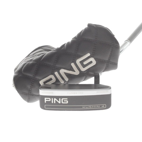 Ping Kushin 4 2023 Mens Right Hand Putter 34" Blade Stiff UST All In Ace Stability - JMX Pistol Mid