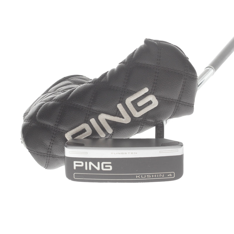 Ping Kushin 4 2023 Mens Right Hand Putter 34" Blade Stiff UST All In Ace Stability - JMX Pistol Mid