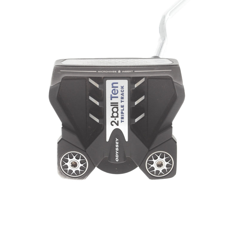 Odyssey 2-Ball Ten Triple Track Steel/Graphite Mens Right Hand Putter - Stroke Lab