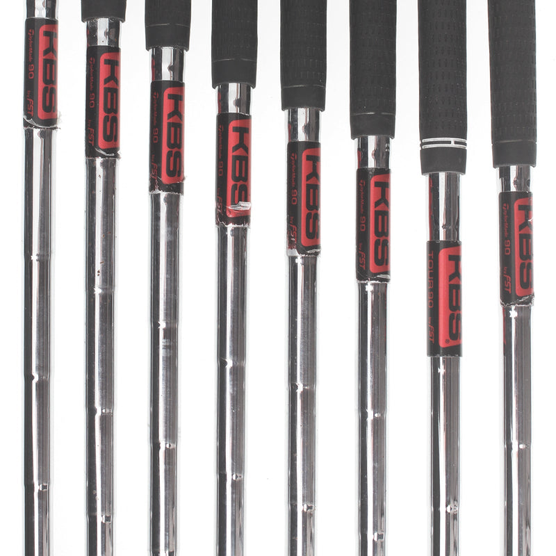 TaylorMade R9 Steel Mens Right Hand Irons 4-SW Regular - KBS