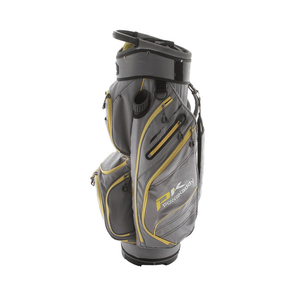 PowaKaddy DLX-Lite Edition Cart Bag - Grey/Yellow