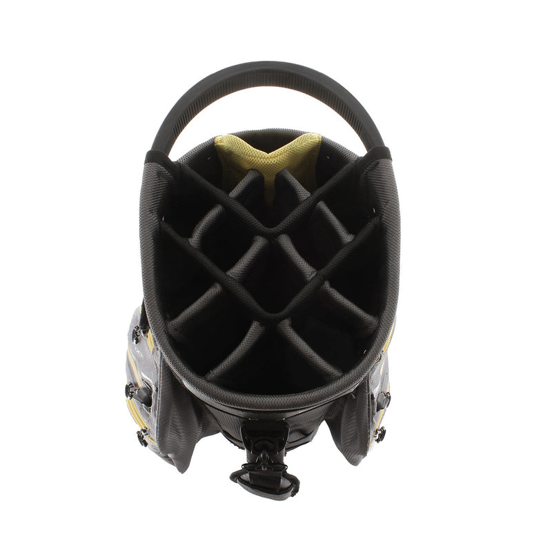 PowaKaddy DLX-Lite Edition Cart Bag - Grey/Yellow