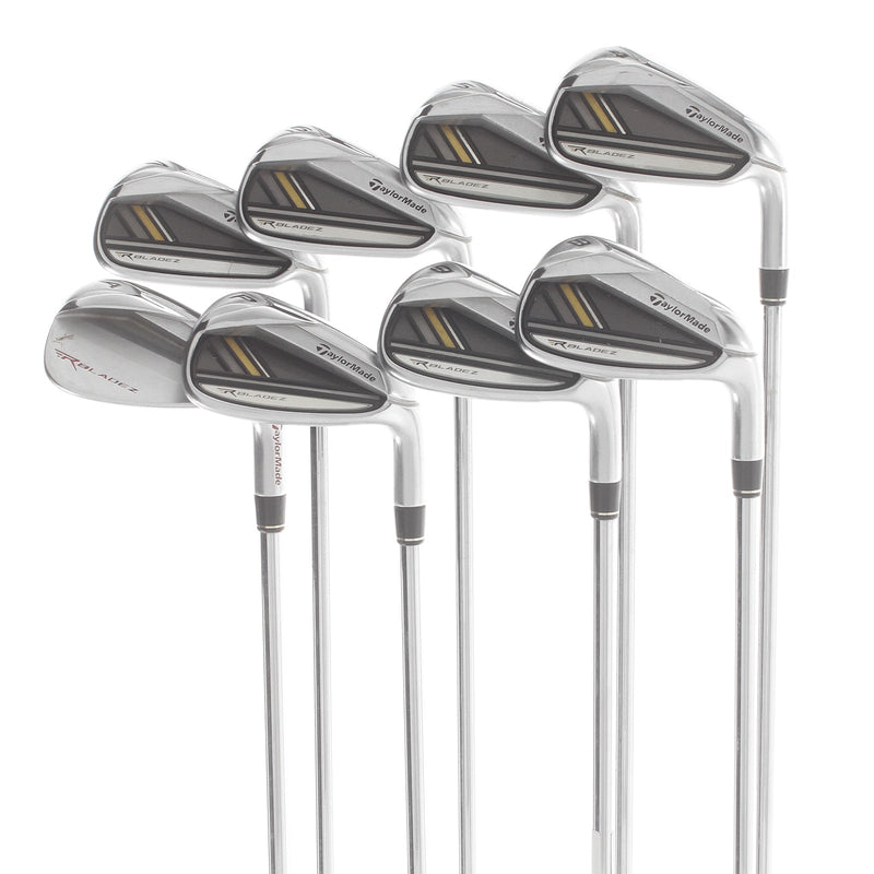 TaylorMade RocketBladez Steel Mens Right Hand Irons 4-AW Regular - Rocketfuel 85g