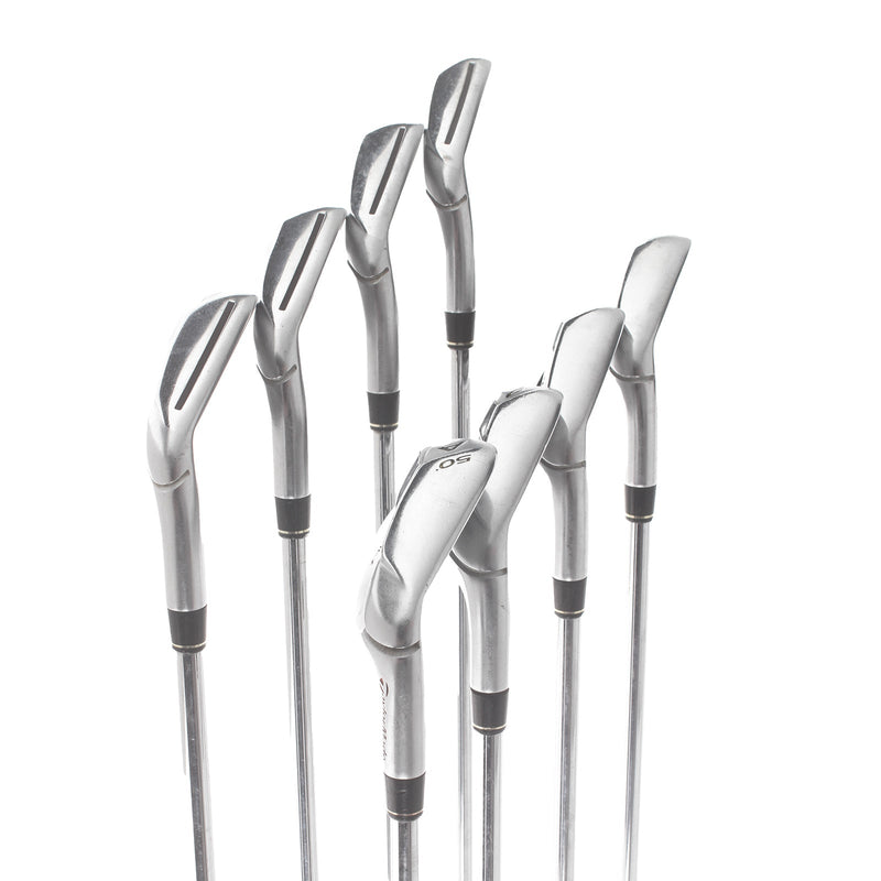 TaylorMade RocketBladez Steel Mens Right Hand Irons 4-AW Regular - Rocketfuel 85g