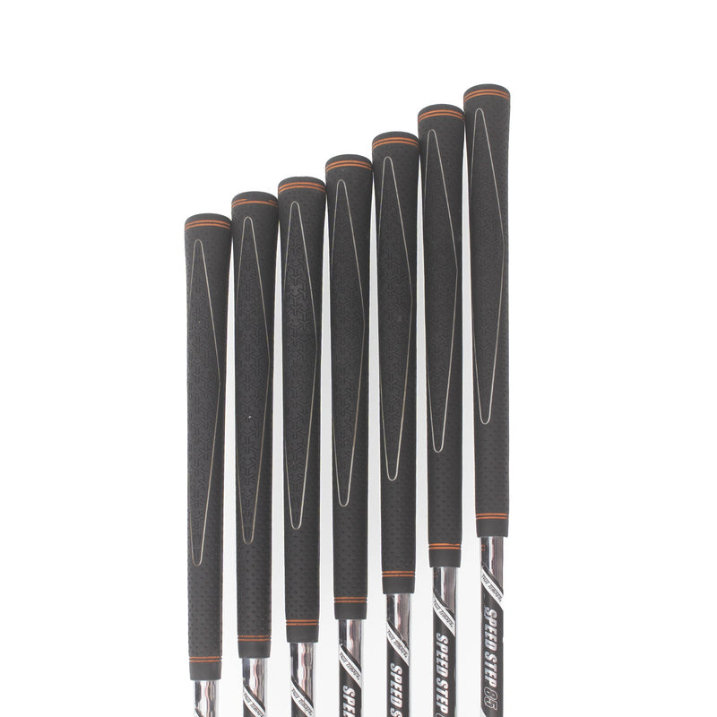 Callaway X2 Hot Steel Mens Left Hand Irons 5-SW Regular - True Temper SpeedStep 85