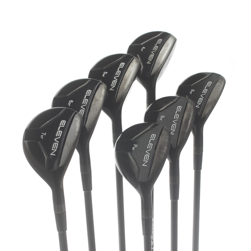 ELEVEN Graphite Mens Right Hand Irons 4-PW Senior - KBS TGI