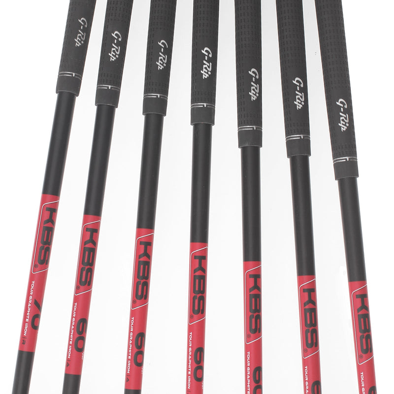 ELEVEN Graphite Mens Right Hand Irons 4-PW Senior - KBS TGI