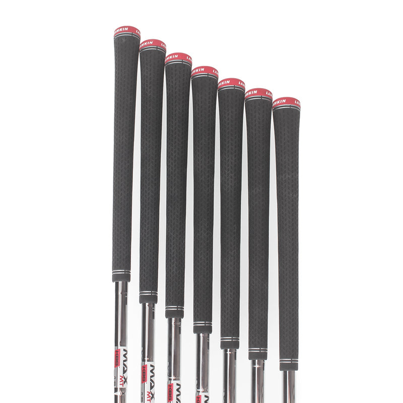 TaylorMade Stealth Steel Mens Right Hand Irons 5-SW Regular - KBS Max MT 85