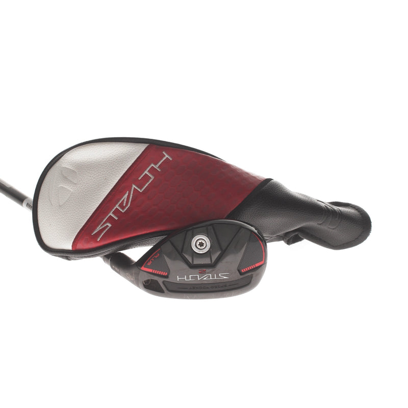 TaylorMade Stealth 2 Plus Graphite Mens Right Hand 2 Hybrid 17* Stiff - HZRDUS Black 6.0 85g