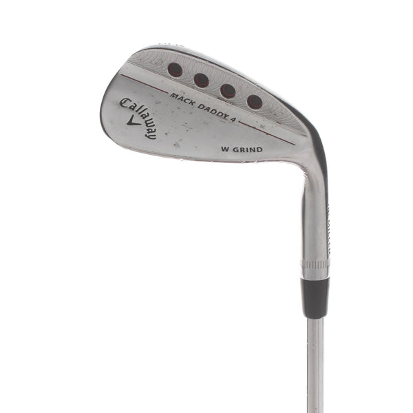Callaway Mack Daddy 4 Steel Mens Right Hand Sand Wedge 54* 12 Bounce W Grind Stiff - Dynamic Gold Tour Issue 115 S200