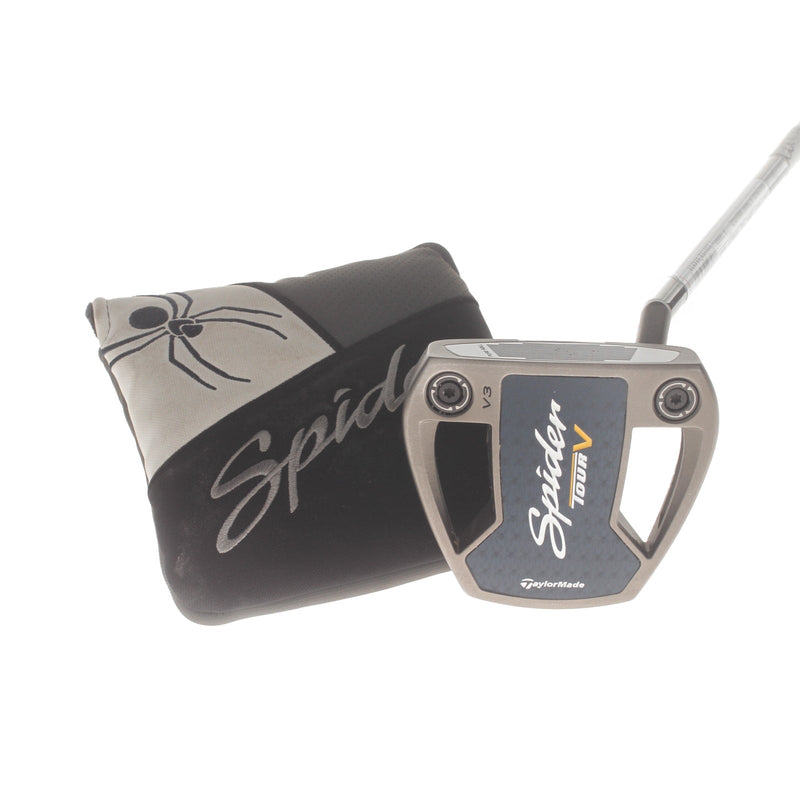 TaylorMade 2023 Spider Tour V Mens Right Hand Putter 34" Mallet KBS - Super Stroke Pistol 1.0
