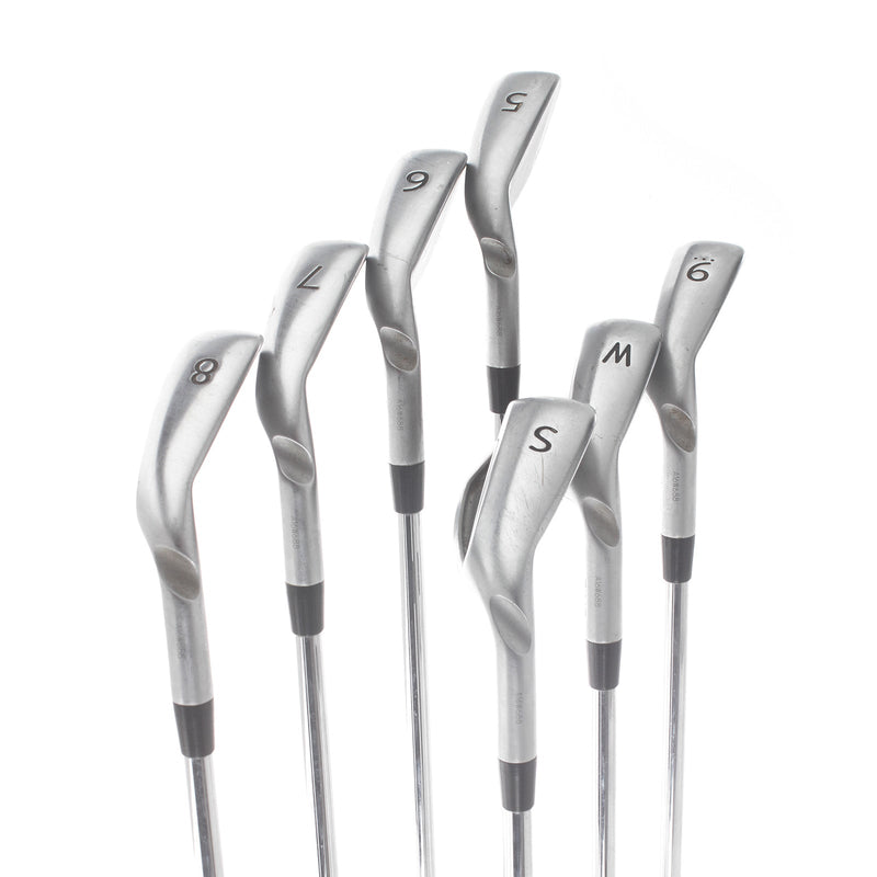 Ping G400 Steel Mens Right Hand Irons 5-SW Black Dot Regular - AWT 2.0