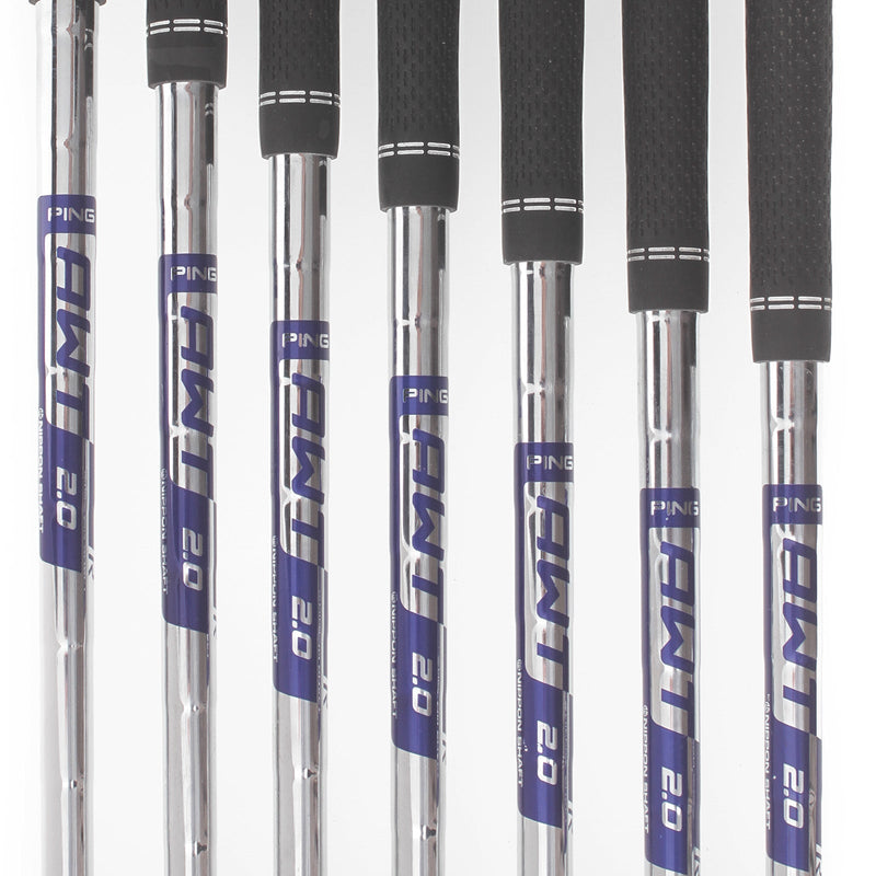 Ping G400 Steel Mens Right Hand Irons 5-SW Black Dot Regular - AWT 2.0