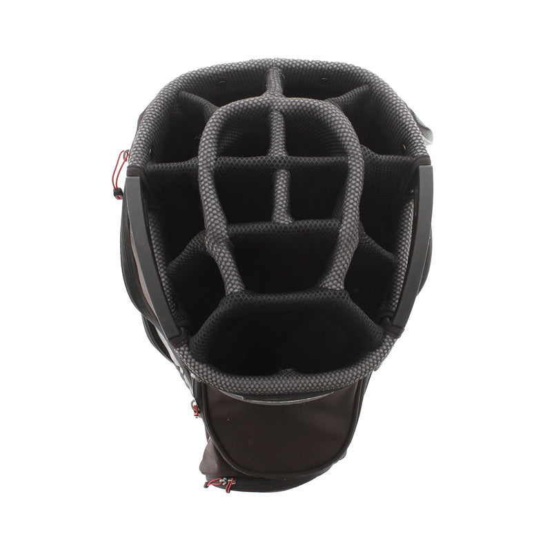 Callaway Chev 14+ Cart Bag - Black/Grey/White