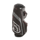 Callaway Chev 14+ Cart Bag - Black/Grey/White