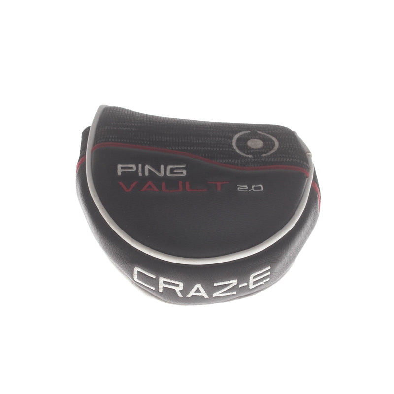 Ping Vault Craz-E H 2.0 Mens Right Hand Putter 34" Mallet - Ping