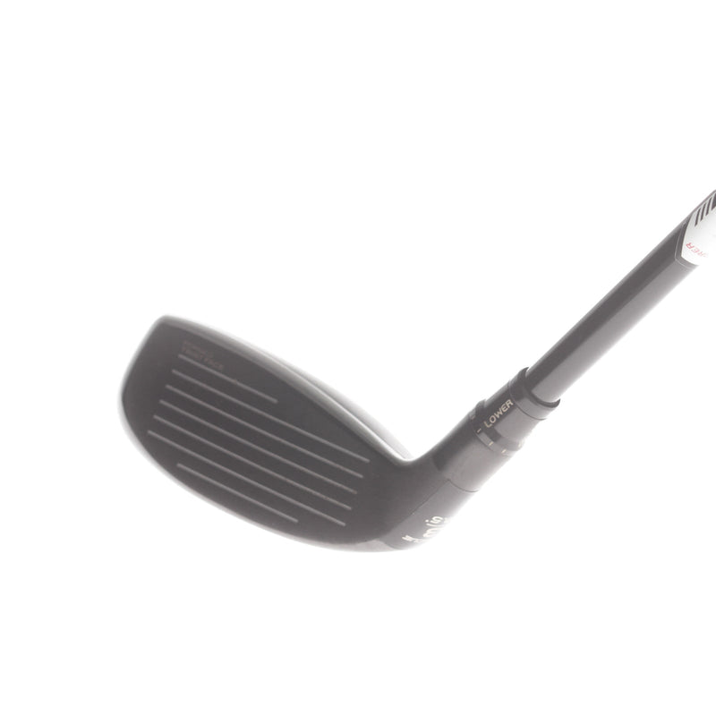 TaylorMade Stealth Plus Graphite Mens Right Hand 3 Hybrid Stiff - HZRDUS Smoke RDX Red 80g