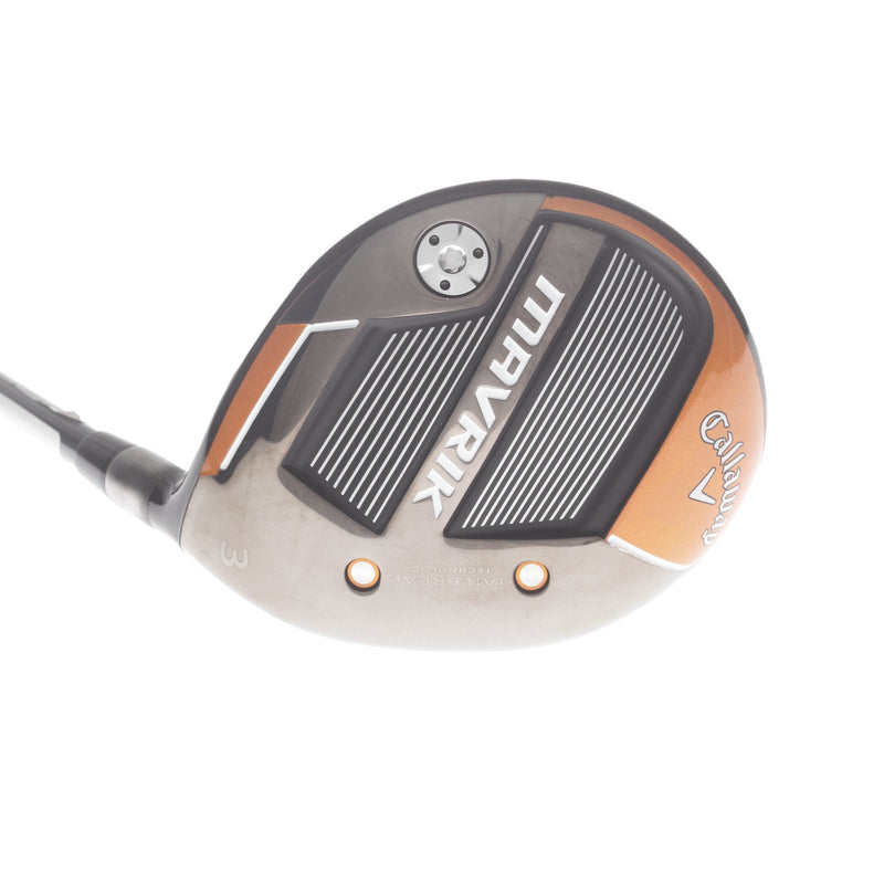 Callaway Mavrik Graphite Mens Right Hand Fairway 3 Wood Regular - Hzrdus Orange 5.5 65g