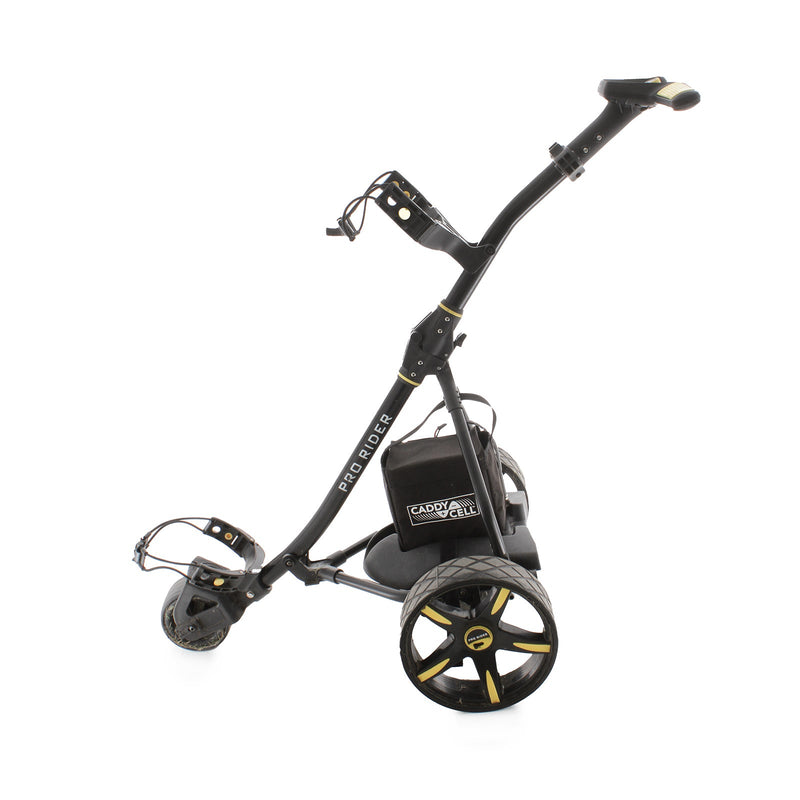 Pro Rider 3-Wheel Electric Trolley 18 Hole Lead Acid - Black