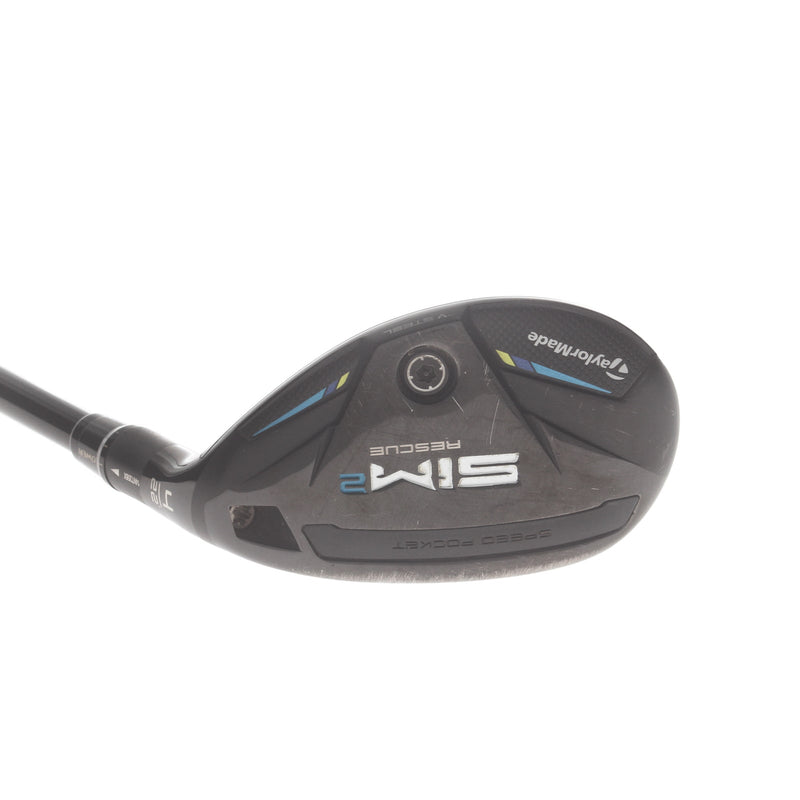 TaylorMade Sim 2 Graphite Mens Right Hand 4 Hybrid Stiff - HZRDUS RDX Smoke Black 6.0 60g