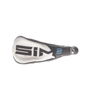 TaylorMade Sim 2 Graphite Mens Right Hand 4 Hybrid Stiff - HZRDUS RDX Smoke Black 6.0 60g