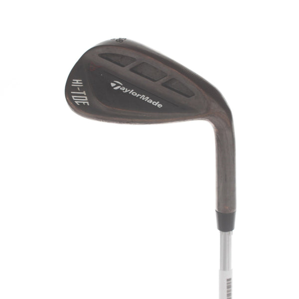 TaylorMade Hi-Toe Raw Steel Mens Right Hand Lob Wedge 10 Bounce Wedge - Dynamic Gold