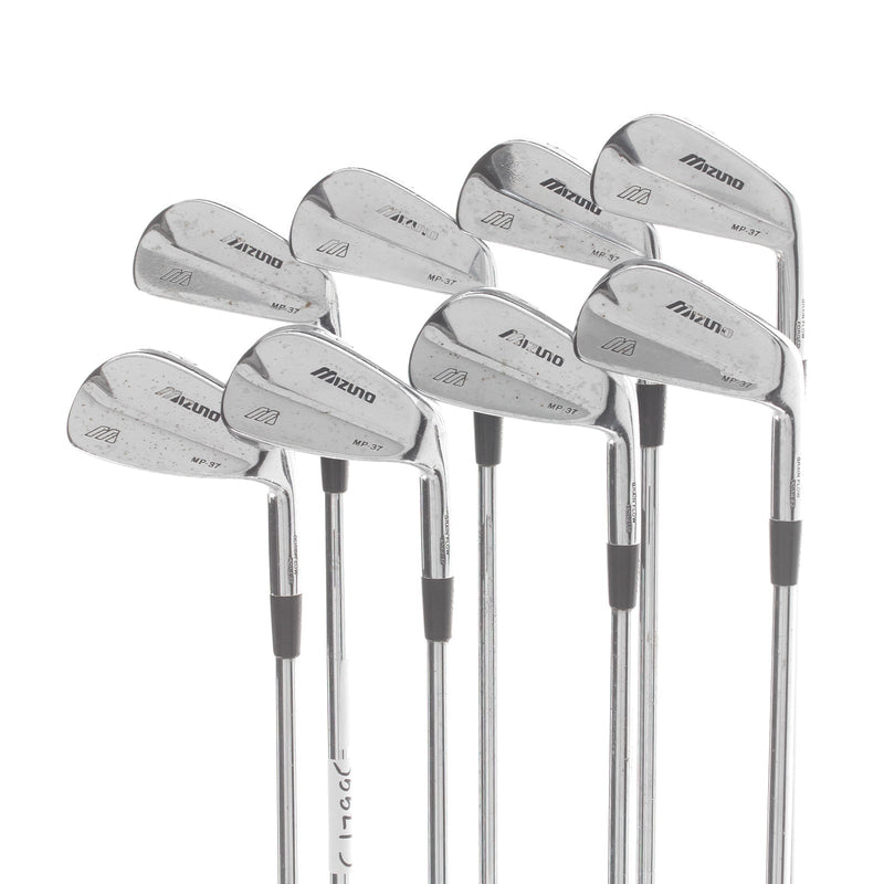 Mizuno MP-37 Steel Mens Right Hand Irons 3-PW Stiff - Dynamic Gold S300