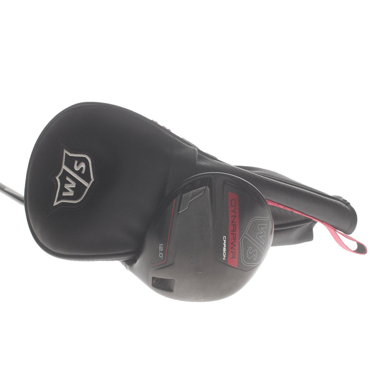 Wilson Dynapower Carbon Graphite Mens Right Hand Driver Stiff - HZRDUS Smoke RDX Red 50g