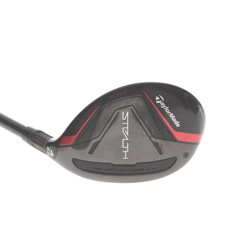 TaylorMade Stealth Graphite Mens Right Hand 4 Hybrid 22* Regular - Fujikura Ventus Red 6-R