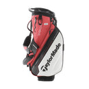 TaylorMade Stealth Stand Bag - Red/White/Black
