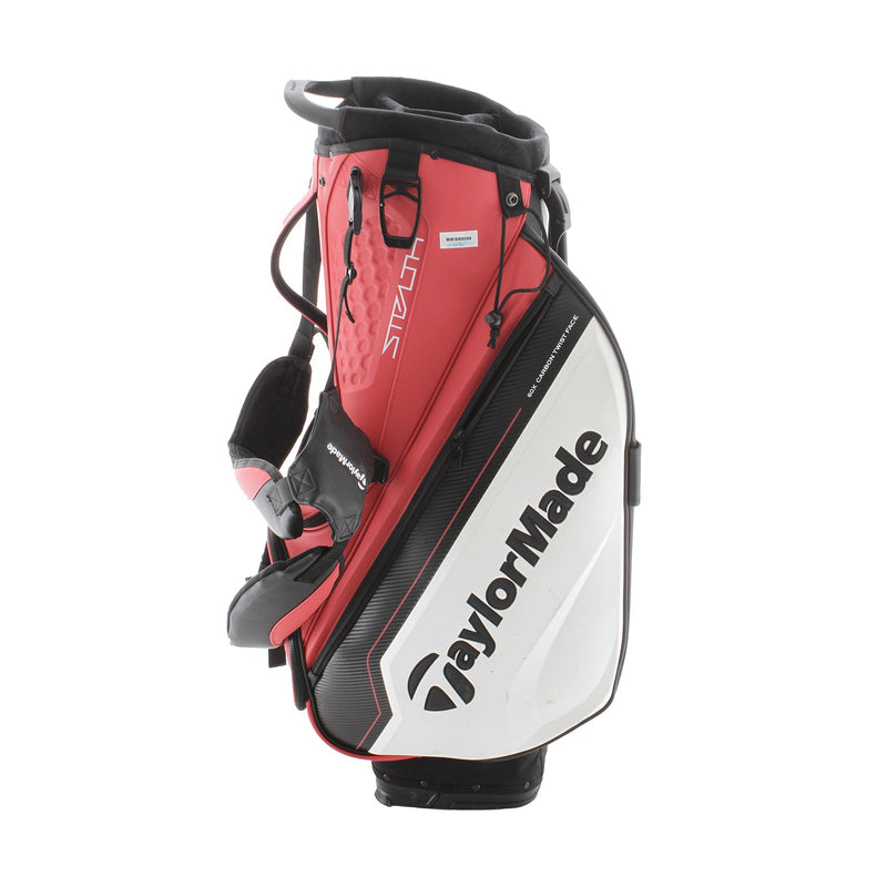 TaylorMade Stealth Stand Bag - Red/White/Black